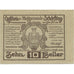 Banknote, Austria, Schörfling, 10 Heller, château, 1920 UNC(63) Mehl:FS 971a