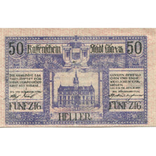 Banknote, Austria, Laa a/d Thaya, 50 Heller, château, 1920 UNC(63) Mehl:FS 494
