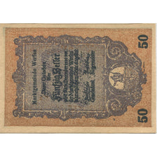 Banknote, Austria, Werfen, 50 Heller, montagne, 1920 UNC(63) Mehl:FS 1173a