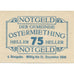 Banknote, Austria, Ostermiething, 75 Heller, Texte, 1920 UNC(63) Mehl:FS 713