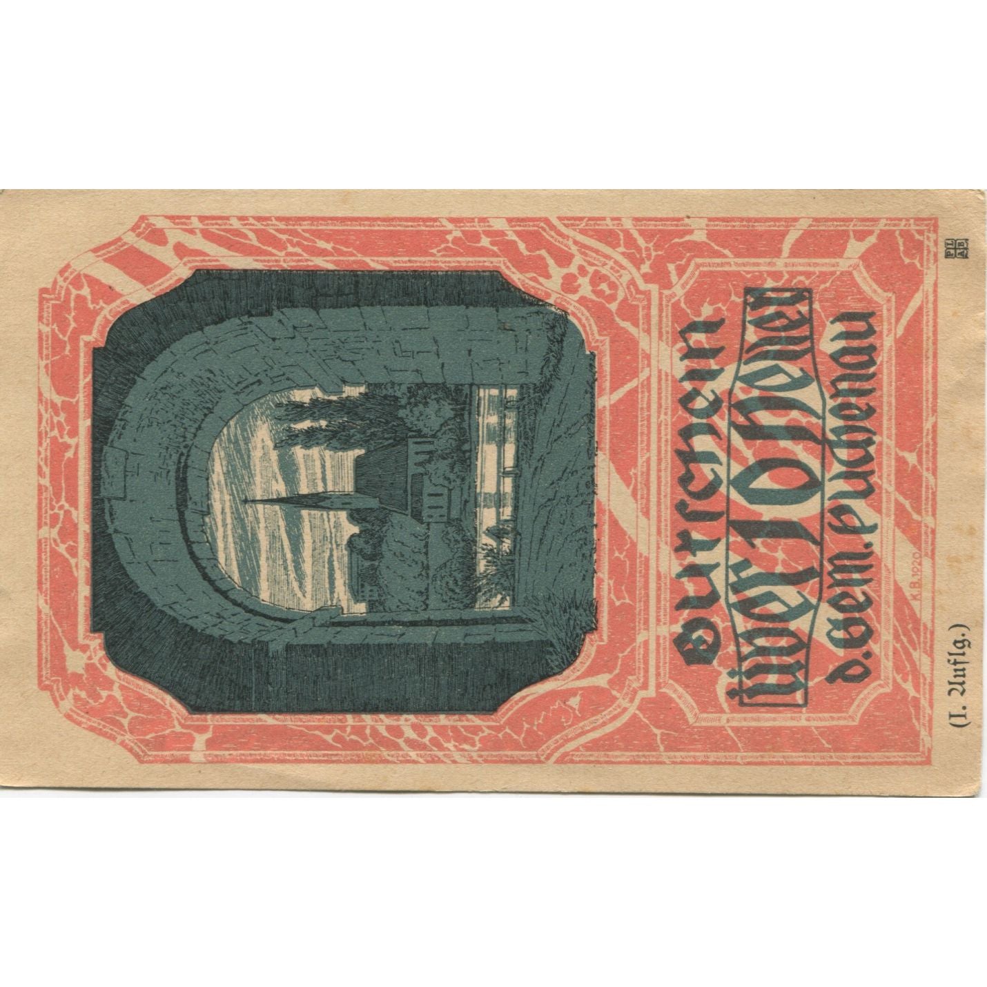 Banconote, Austria, Puchenau, 10 Heller, Eglise 1920-12-31, SPL-, Mehl:FS 788IIb