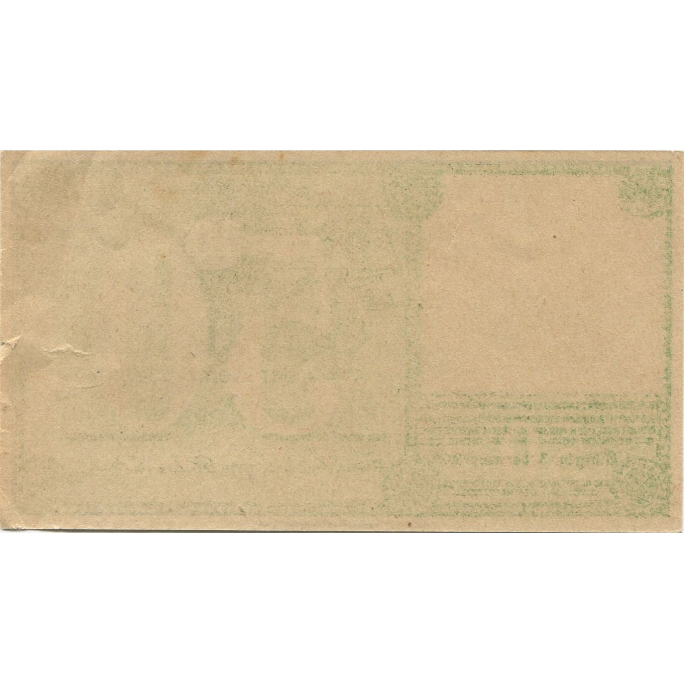 Banknote, Austria, Leopoldsdorf, 50 Heller, château, 1920 UNC(63) Mehl:FS 455c
