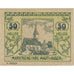 Banknote, Austria, Mauthausen, 50 Heller, Eglise, 1920 UNC(63) Mehl:FS 334