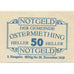 Geldschein, Österreich, Ostermiething 50 Heller, Texte, 1920 UNZ- Mehl:FS 713IIa