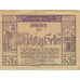 Banknote, Austria, Pfarrkirchen, 80 Heller, Eglise, 1920 UNC(63) Mehl:FS 743b