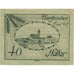 Banknote, Austria, Pfarrkirchen, 40 Heller, Eglise, 1920 UNC(63) Mehl:FS 743b