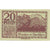 Banknot, Austria, Mondsee, 20 Heller, champs 1920-12-31, UNC(63), Mehl:FS 626