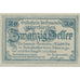 Banknote, Austria, Pfarrkirchen, 20 Heller, Eglise, 1920 UNC(63) Mehl:FS 743b