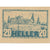 Banknote, Austria, St Johann, 20 Heller, ferme, 1920, UNC(63), Mehl:FS 894aa