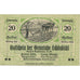 Banknote, Austria, Schonbichl, 20 Heller, champs, 1920 UNC(63) Mehl:FS 969Ib