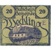Banknote, Austria, Wechling, 20 Heller, ferme, 1920, UNC(63), Mehl:FS 1145a