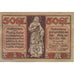 Banknote, Austria, Rattenberg, 50 Heller, statue, 1920 UNC(63) Mehl:FS 821I