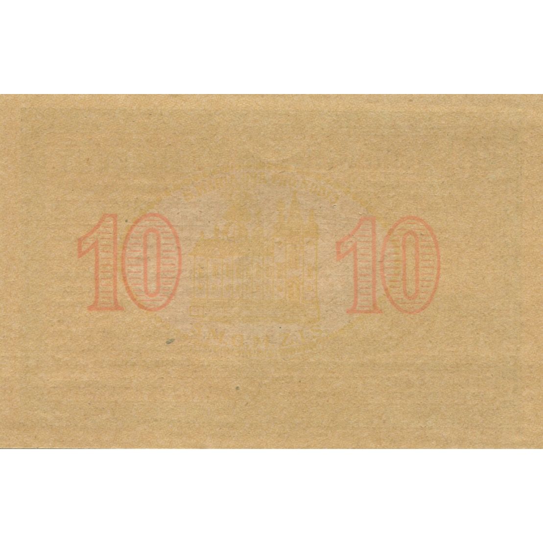 Banconote, Austria, Rohrbach, 10 Heller, Eglise 1920-09-30, SPL Mehl:FS 591a