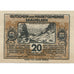Banknote, Austria, Saalfelden, 20 Heller, paysage, 1920, UNC(63), Mehl:FS 859a