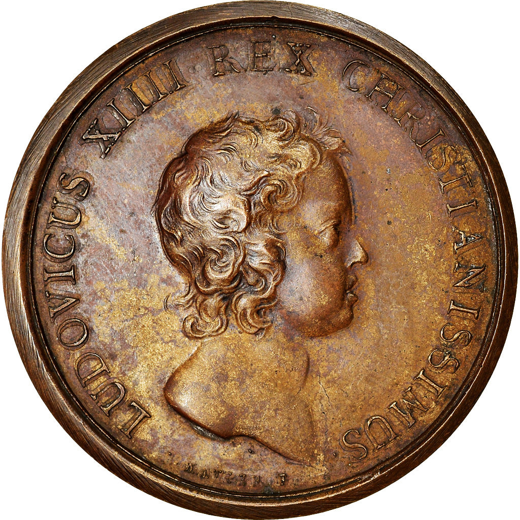 Frankrijk, Medaille, Louis XIV, Prise de Gravelines, History, 1644, Mauger