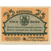 Billete, Alemania, Goldberg, 25 Pfennig, village 1922-05-31, SC Mehl:452.1