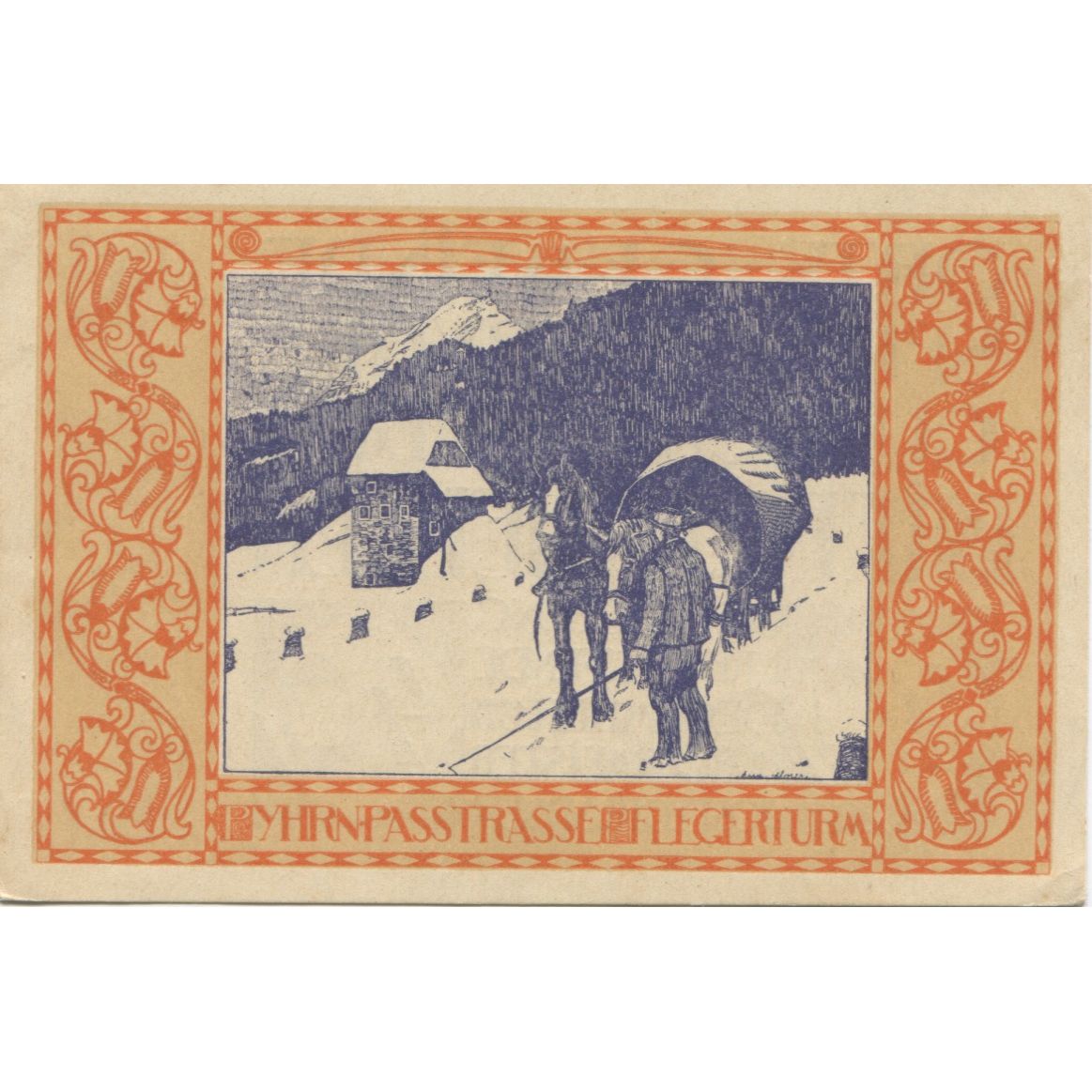 Banknote, Austria, Spital, 40 Heller, montagne, 1920, UNC(63), Mehl:FS 1007IIb