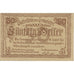 Banknote, Austria, Pfarrkirchen, 50 Heller, village, 1920 UNC(63) Mehl:FS 744Ia
