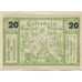 Banknote, Austria, Traisen, 20 Heller, mairie, 1920, UNC(63), Mehl:FS 1076IIa