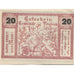 Banknote, Austria, Traisen, 20 Heller, rue, 1920, UNC(63), Mehl:FS 1076IIb