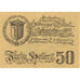 Banknote, Austria, St Georgen, 50 Heller, portrait, 1921 UNC(63) Mehl:FS 890
