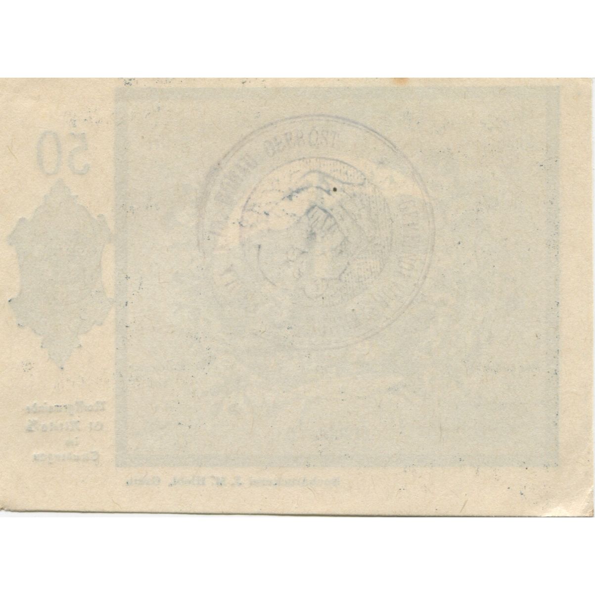 Banknote, Austria, St Nikola, 50 Heller, village, 1920 UNC(63) Mehl:FS 914I