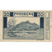 Billet, Autriche, Puchberg, 20 Heller, château, 1920 SUP, Mehl:FS 787Ia