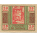Geldschein, Österreich, Salzburg, 20 Heller, ferme 1920-09-30, UNZ- Mehl:FS 660a