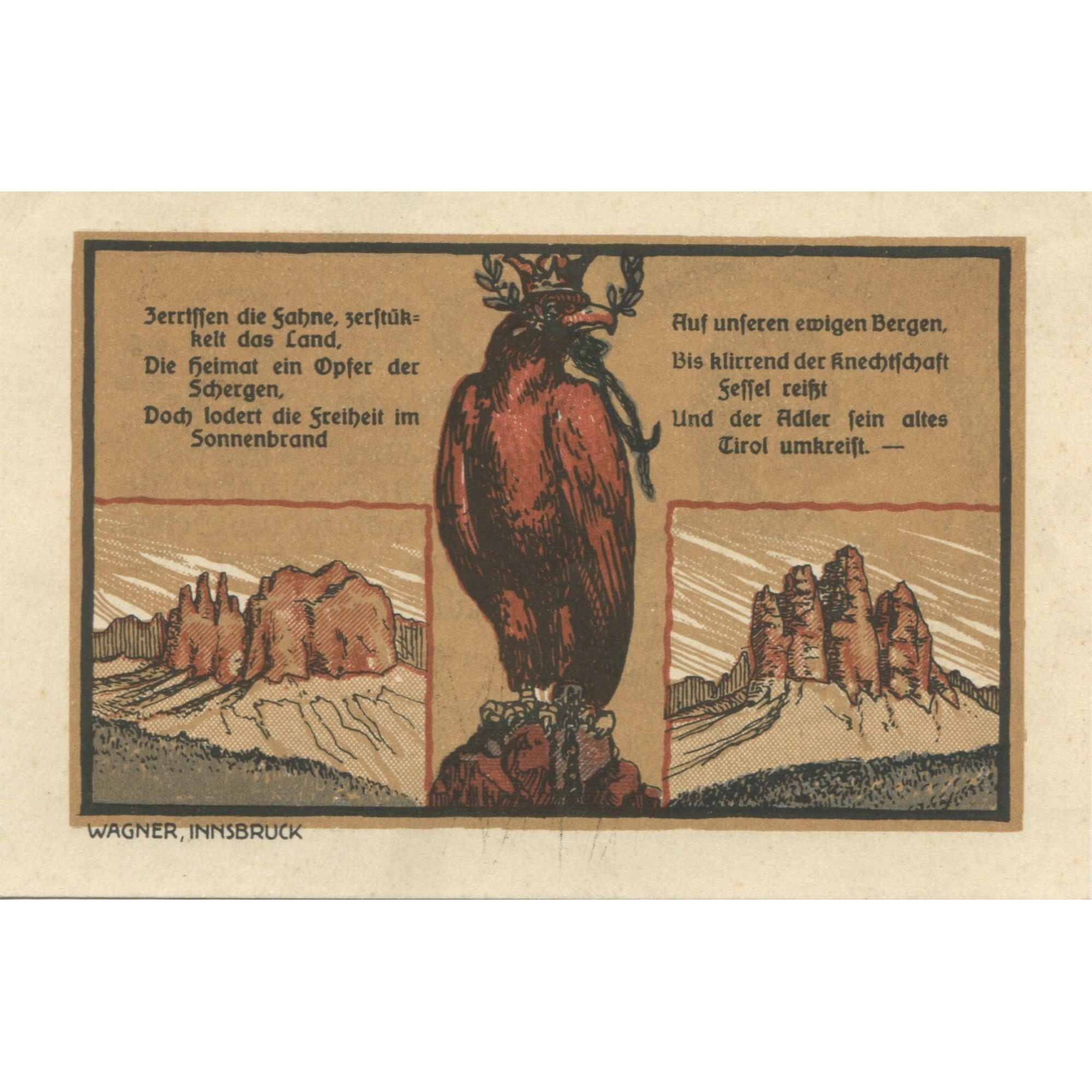 Geldschein, Österreich, Hall, 2 1/2 Kronen, portrait, 1920 UNZ- Mehl:FS 342IId