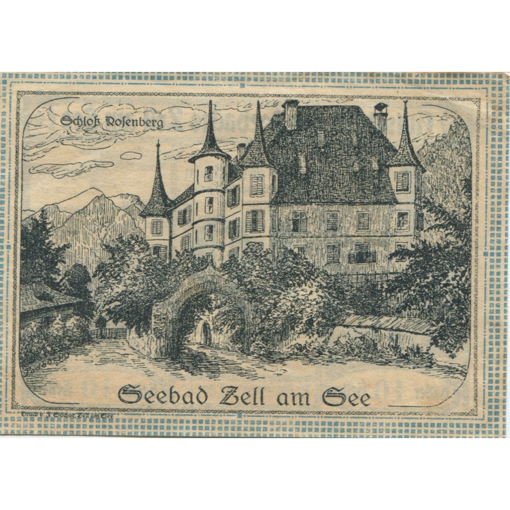 Banknote, Austria, Zell am See, 10 Heller, lac 1920 AU(55-58) Mehl:FS 1270II