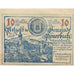 Banknote, Austria, Peuerbach, 10 Heller, château, 1920 UNC(63) Mehl:FS 741Ia