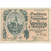 Banknote, Austria, Ruppersthal, 20 Heller, village, 1920 UNC(63) Mehl:FS 854a