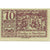 Banknote, Austria, Mondsee, 10 Heller, personnage, 1920 UNC(63) Mehl:FS 626a1