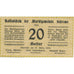 Billet, Autriche, Schrems, 20 Heller, Texte 1920-09-15, SPL, Mehl:FS 972Ib