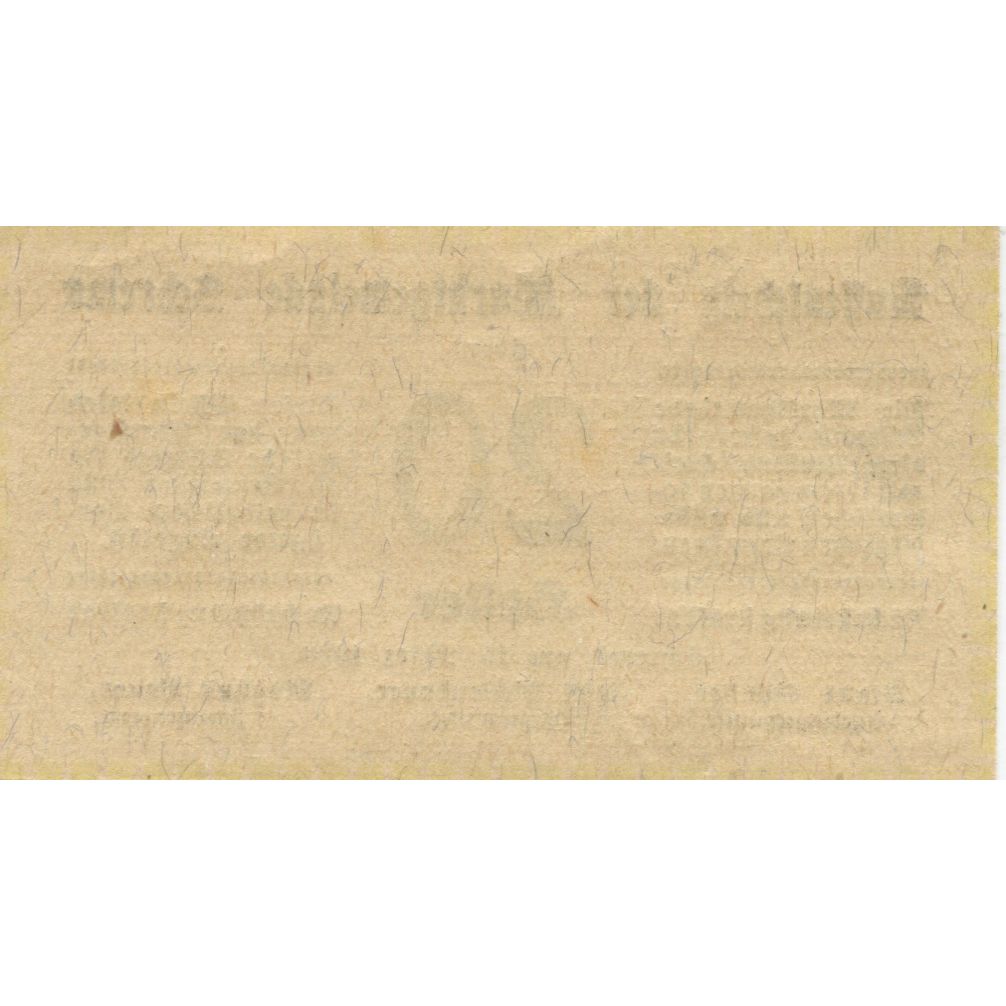 Billet, Autriche, Schrems, 20 Heller, Texte 1920-09-15, SPL, Mehl:FS 972Ib