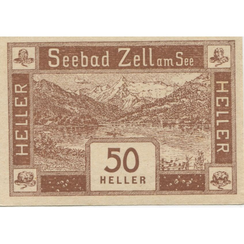Banknote, Austria, Zell am Moos, 50 Heller, lac, 1920, UNC(63), Mehl:FS 1268