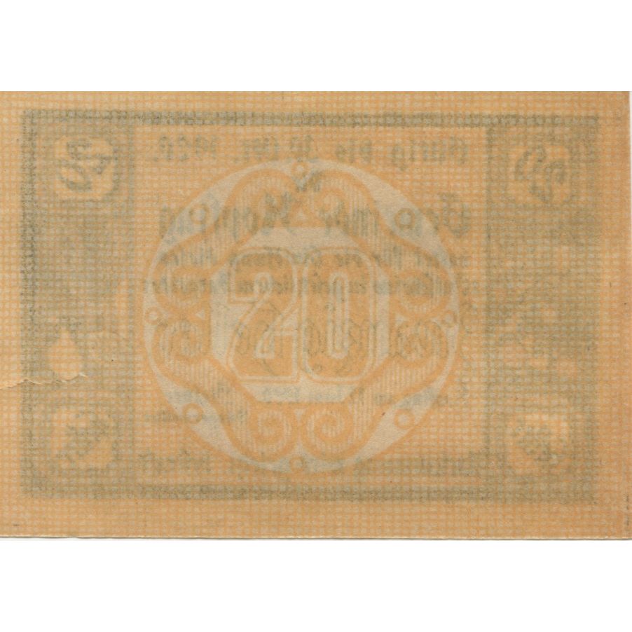 Banknote, Austria, Kopfing, 20 Heller, blé 1920-10-31, UNC(63), Mehl:FS 465a
