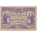 Banknote, Austria, Lambach, 10 Heller, personnage, 1920, UNC(63) Mehl:FS 151a