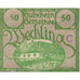 Banknote, Austria, Wechling, 50 Heller, Maison, 1920 UNC(63) Mehl:FS 1145a