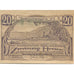 Banknote, Austria, Stein a/d Donau 20 Heller, paysage, 1920, UNC(63) Mehl:FS 356