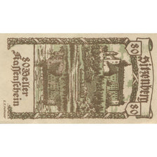 Banknote, Austria, Sitzenberg, 80 Heller, chateau 1, 1920 UNC(63) Mehl:FS 1002