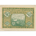 Biljet, Oostenrijk, Pfarrwerfen, 50 Heller, paysage, 1920-12-31 SPL Mehl:FS 745b