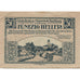 Banknote, Austria, Wartberg, 50 Heller, village, 1920 AU(55-58) Mehl:FS 1141a