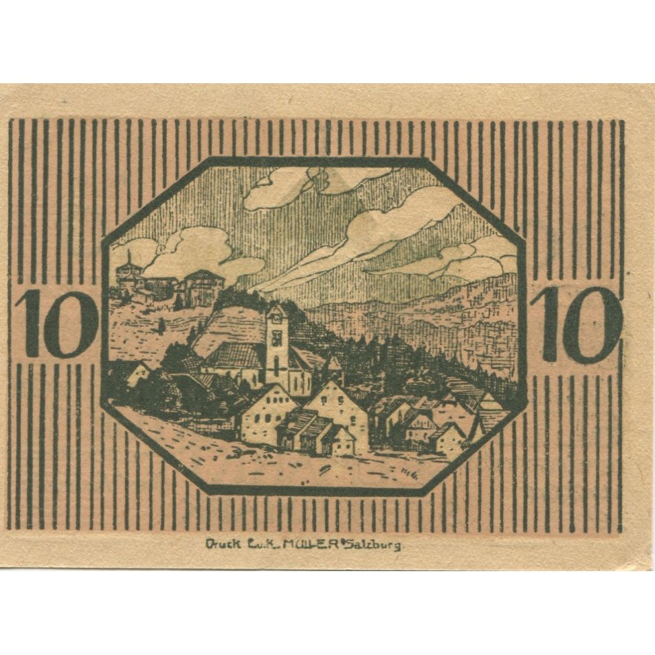 Banknote, Austria, Steiermark, 10 Heller, tour, 1920, UNC(63), Mehl:FS 1014a