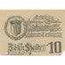 Biljet, Oostenrijk, St Georgen, 10 Heller, Eglise 1920-12-31, TTB Mehl:FS 883Ia