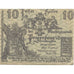 Nota, Áustria, Persenbeug, 10 Heller, arbre, 1920 UNC(63), Mehl:FS 735IIa