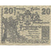 Billet, Autriche, Persenbeug, 20 Heller, chemin, 1920 SPL, Mehl:FS 735IIa