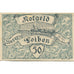 Geldschein, Österreich, Loiben, 50 Heller, Texte 1920-11-30, VZ, Mehl:FS 1096a