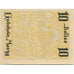 Geldschein, Österreich, Morzg, 10 Heller, château, 1920 UNZ- Mehl:FS 630a