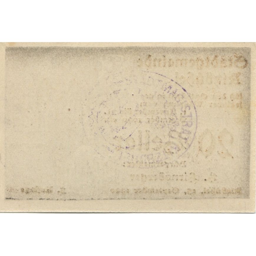 Nota, Áustria, Kitzbühel, 20 Heller, Blason 1920-01-15, UNC(63) Mehl:FS 449d